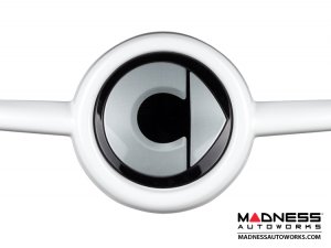 smart fortwo Front Grill Trim - 453 model - w/ smart Emblem - White